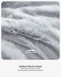 Medium Pile Fur Velvet Fabric 44” & 58” | 180-350 GSM | Garments & Furniture Upholstery  in Surat
